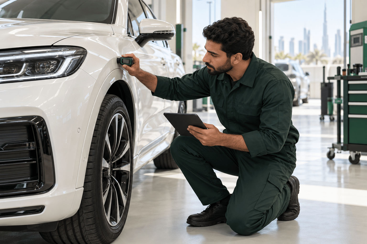 Pre-purchase inspections — illustrative service photography