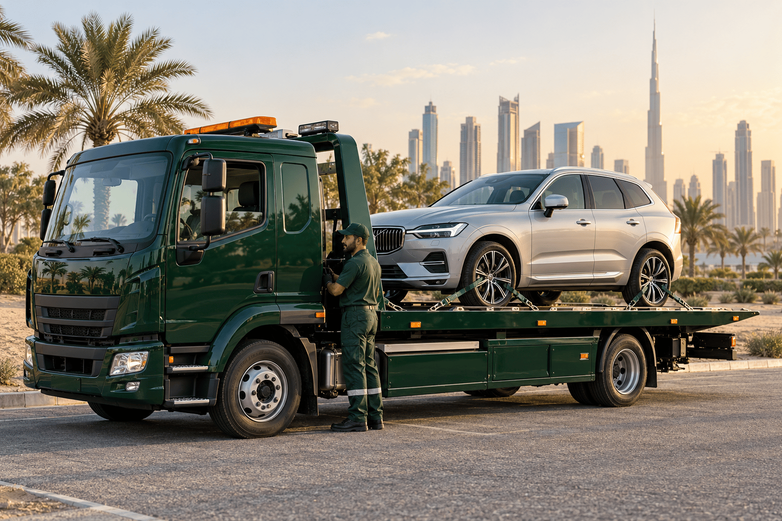 Roadside & recovery — illustrative service photography